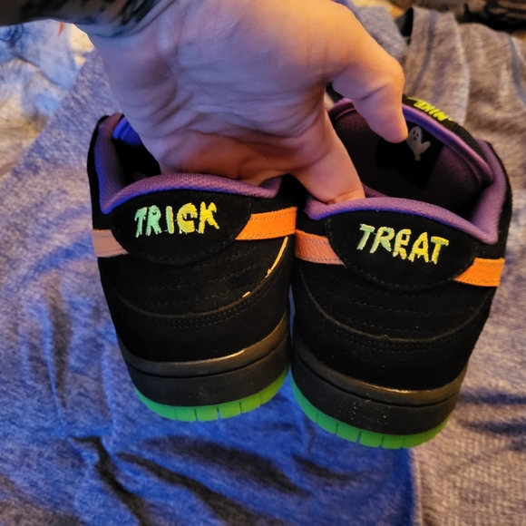 NIKE SB DUNK LOW PRO Night of Mischief Halloween size11 US 45 EU - Picture 3 of 5